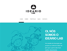 Tablet Screenshot of ideariolab.com